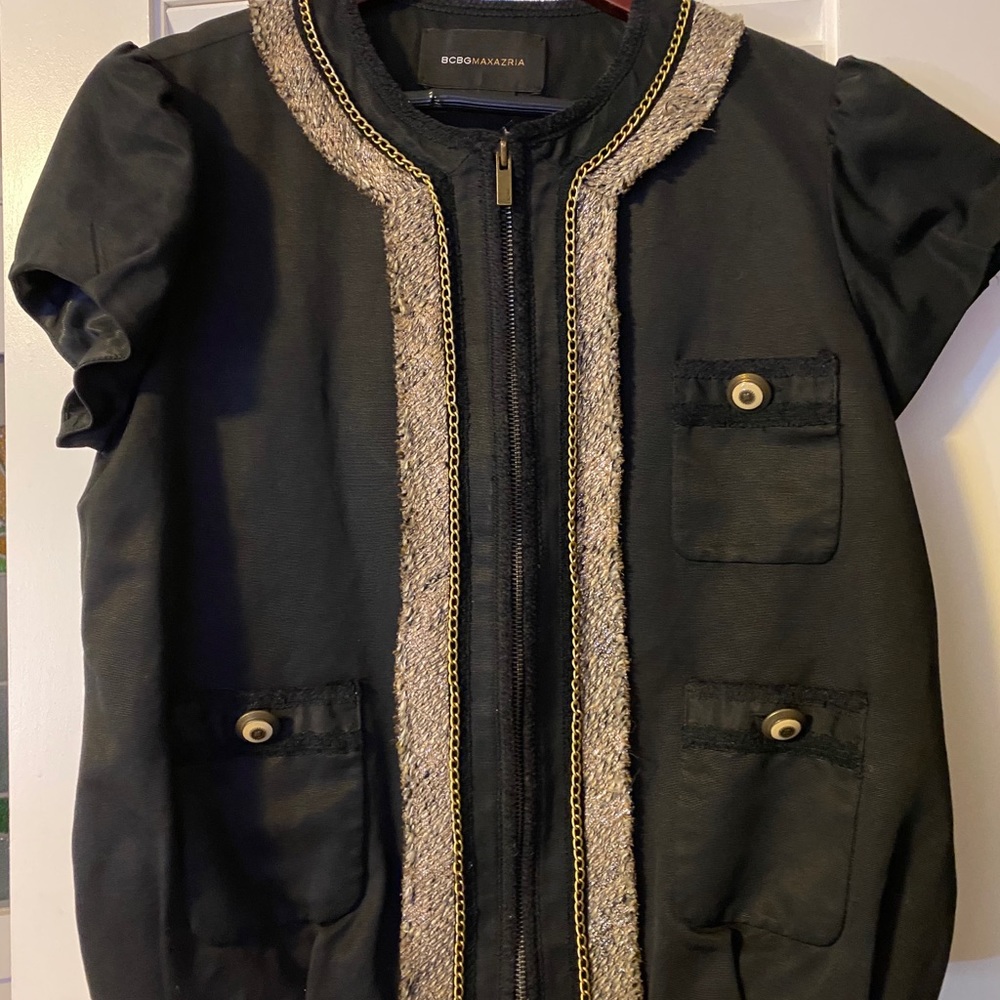 BCBG embroidered jacket size M